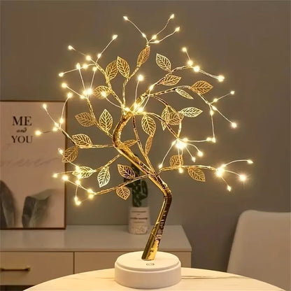 מבית הום ספארקל - Golden Tree Lamp