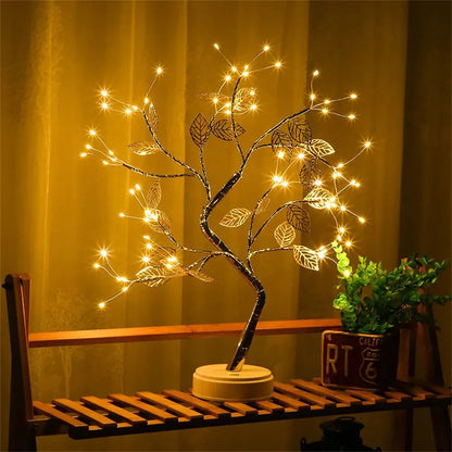 מבית הום ספארקל - Golden Tree Lamp